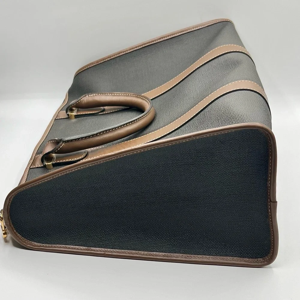 Dunhill Black and Brown Travel Bag